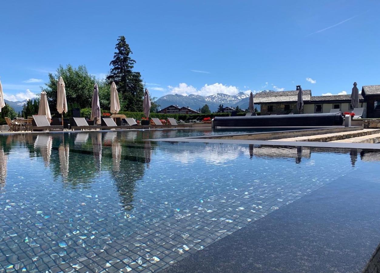 Etrier Appartement Crans-Montana Buitenkant foto
